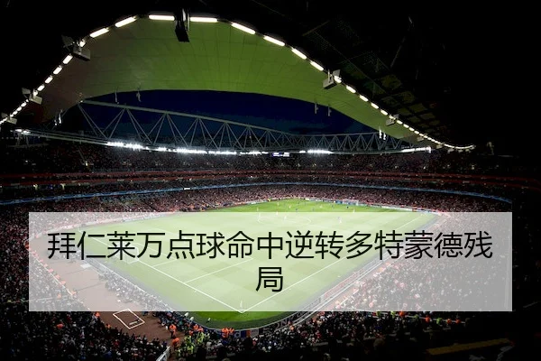 拜仁莱万点球命中逆转多特蒙德残局